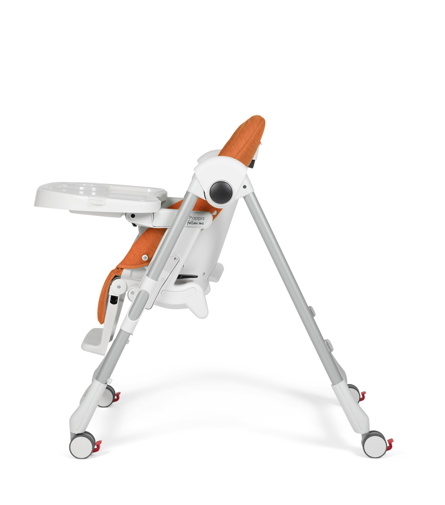 PEG PÉREGO Židlička jídelní Prima Pappa Follow Me Fox&amp;Friends 2022+hrazda zdarma