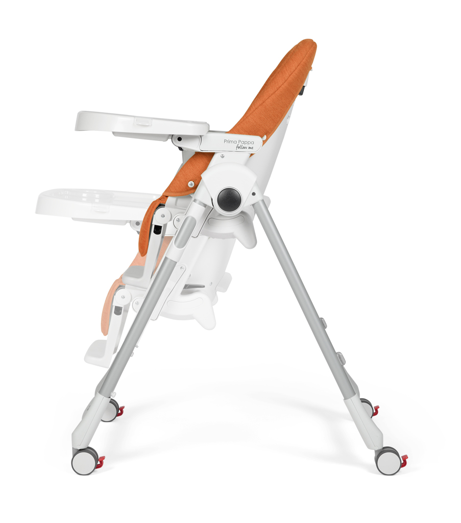 PEG PÉREGO Židlička jídelní Prima Pappa Follow Me 2022 Petrolio + hrazda zdarma