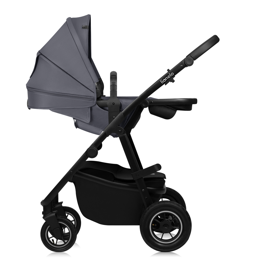 LIONELO Kočárek kombinovaný Amber Plus 3v1 Grey Graphite