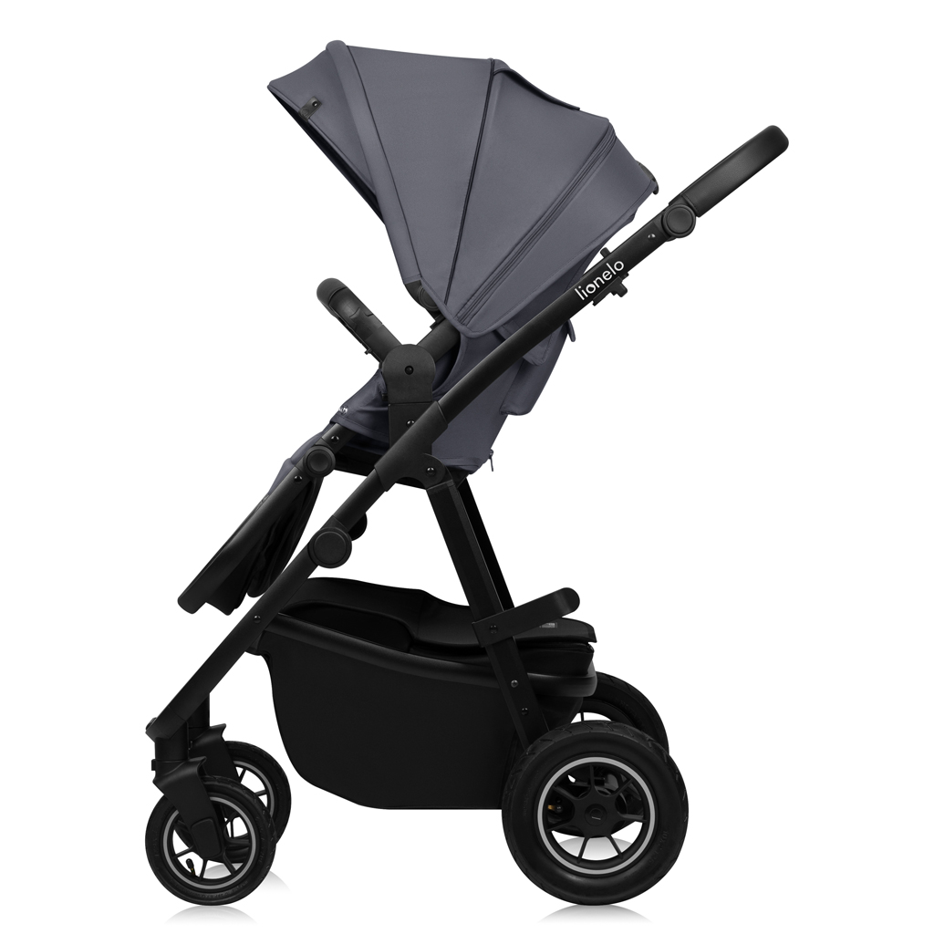 LIONELO Kočárek kombinovaný Amber Plus 3v1 Grey Graphite