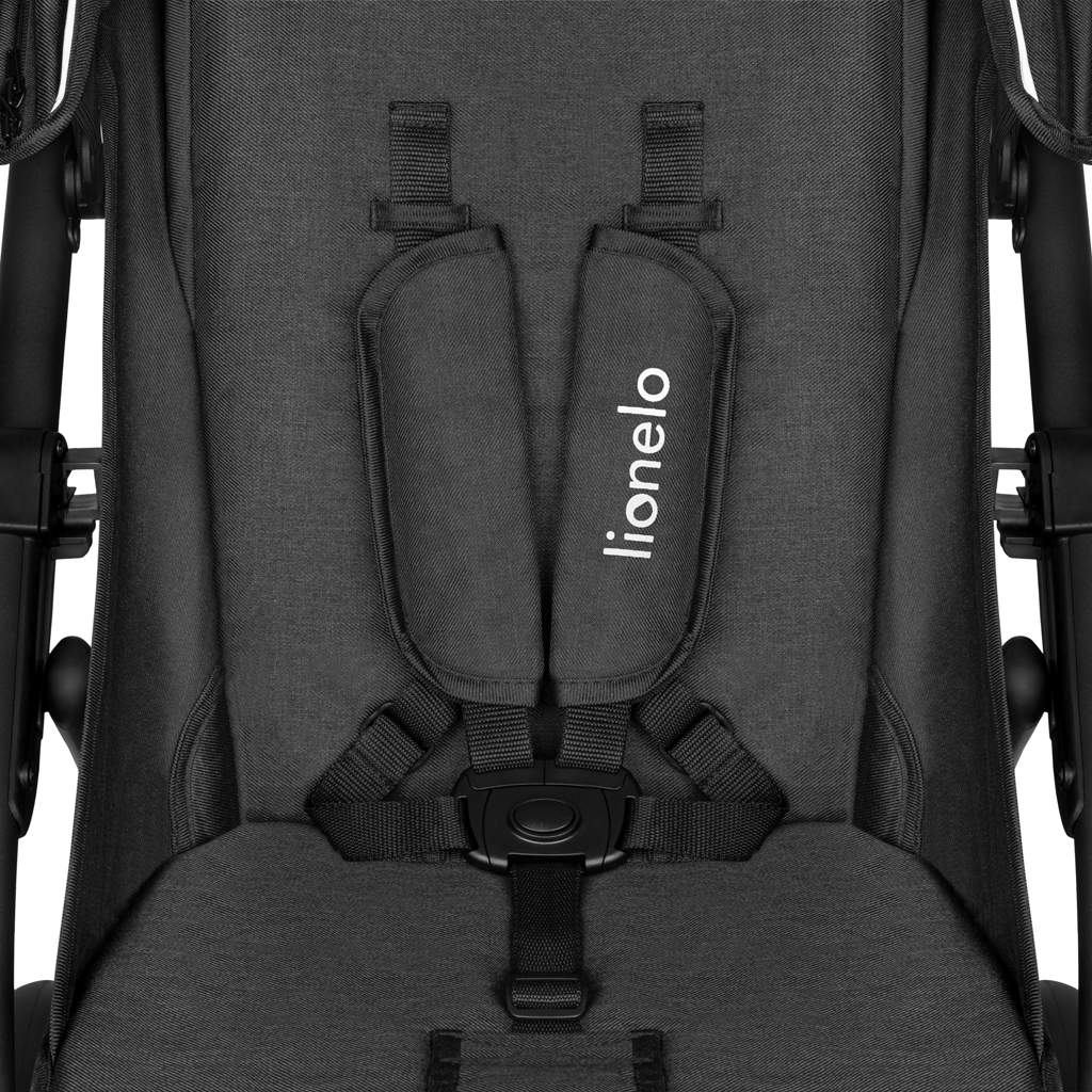 LIONELO Kočárek sportovní Annet Plus Black Carbon