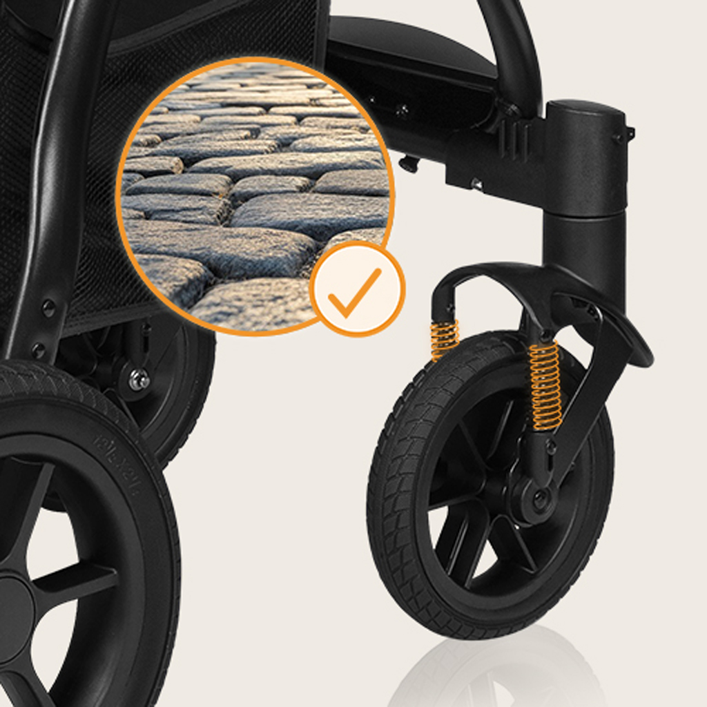 LIONELO Kočárek sportovní Annet Tour Grey Stone