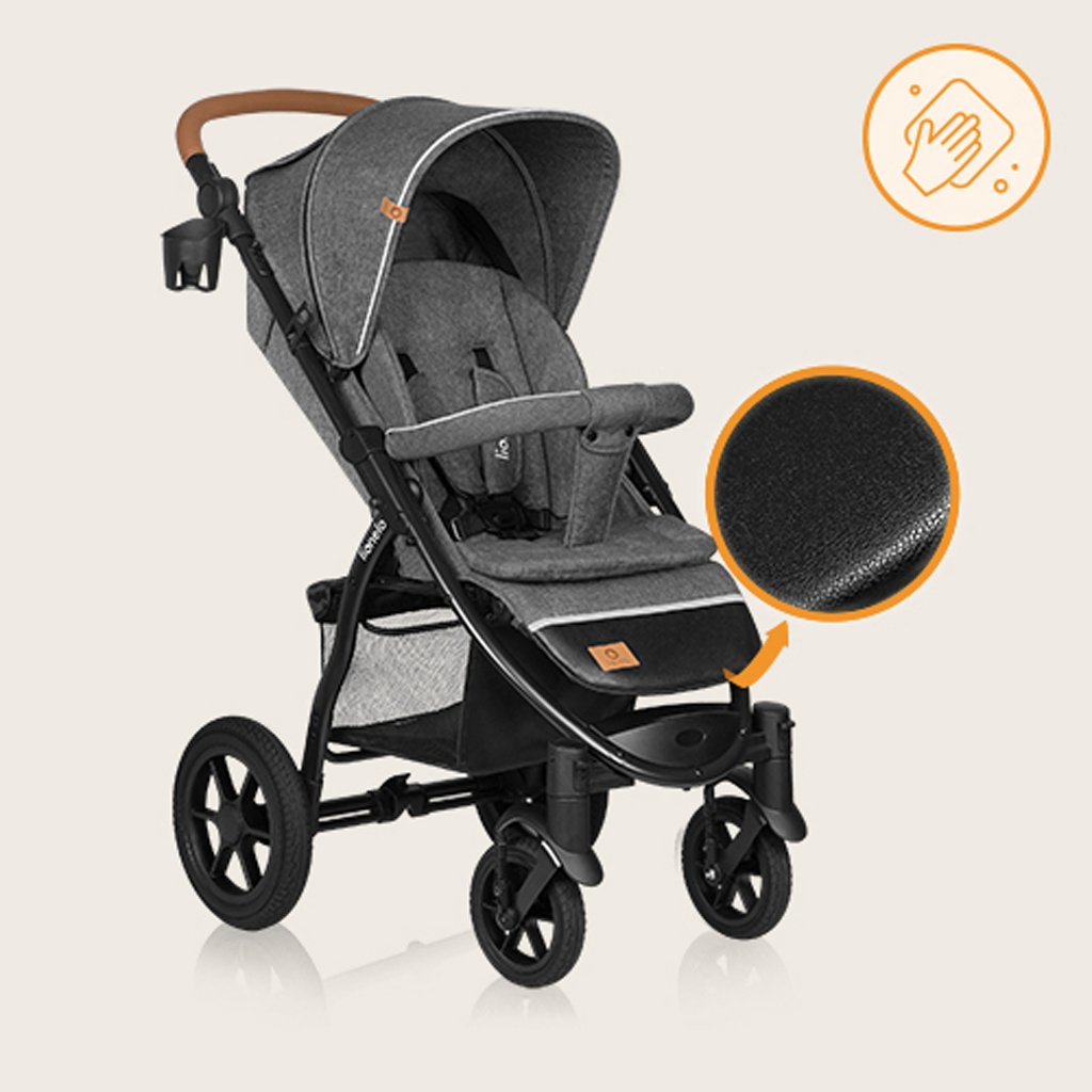 LIONELO Kočárek sportovní Annet Tour Grey Stone