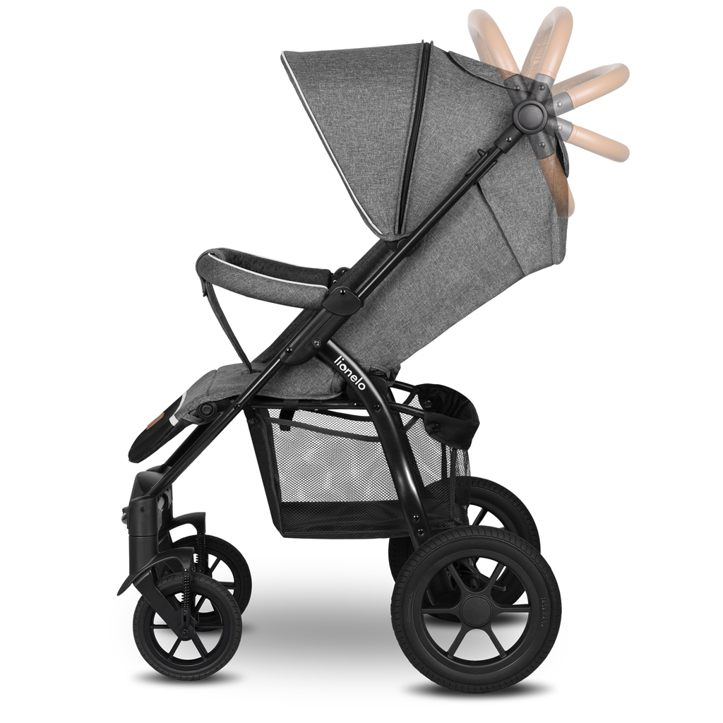 LIONELO Kočárek sportovní Annet Tour Grey Stone