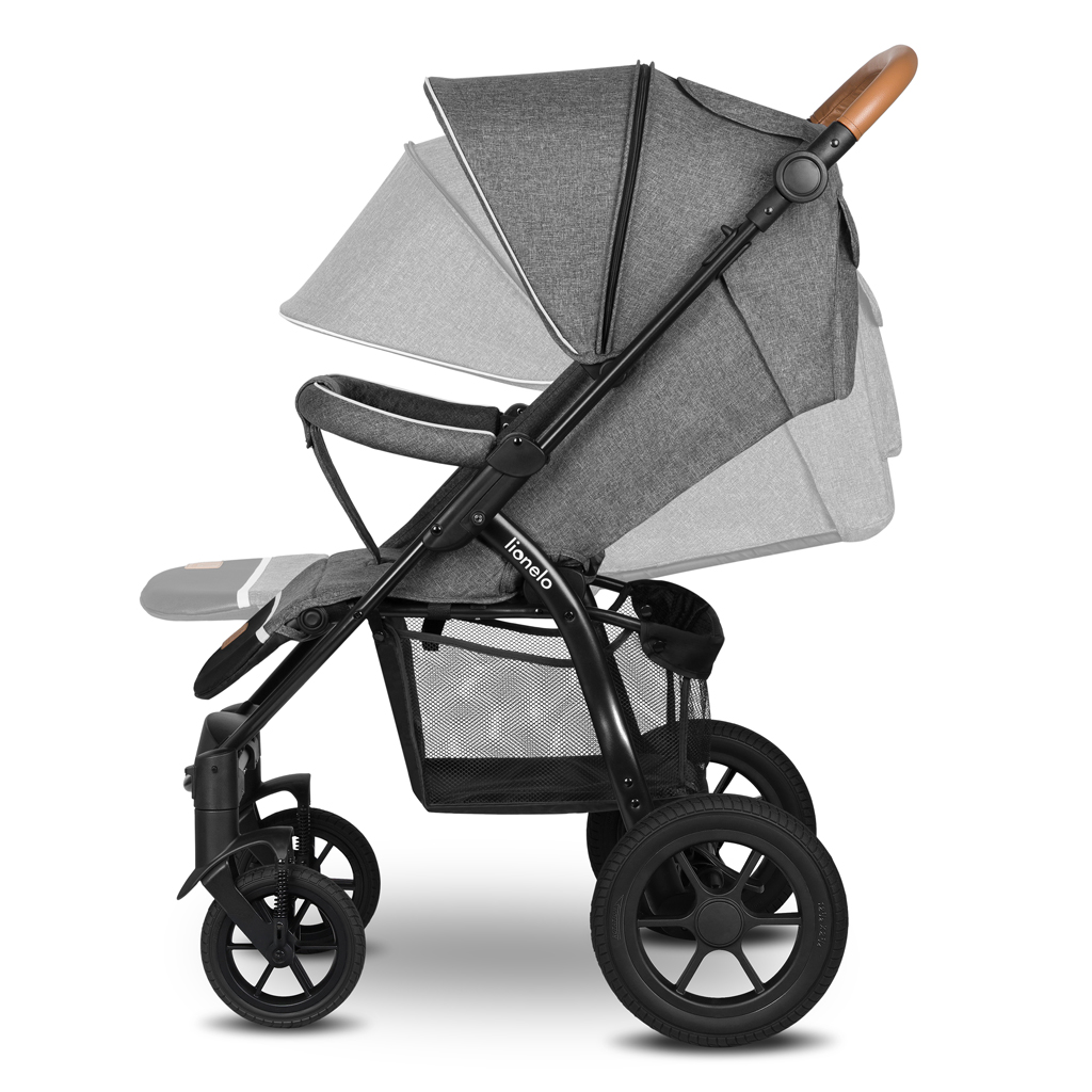 LIONELO Kočárek sportovní Annet Tour Grey Stone