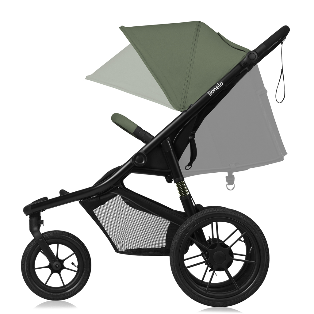 LIONELO Kočárek sportovní Azura Green Forest