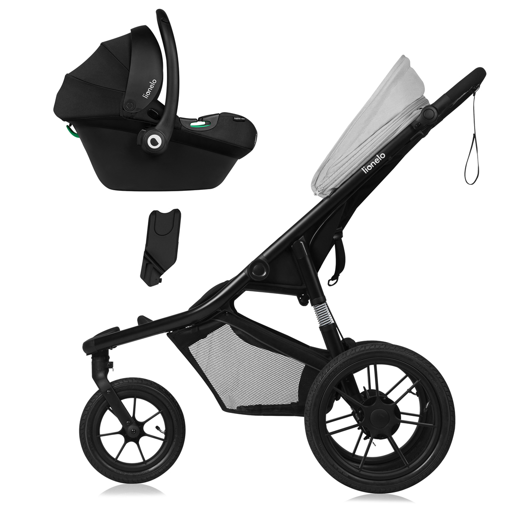 LIONELO Kočárek sportovní Azura Grey Stone