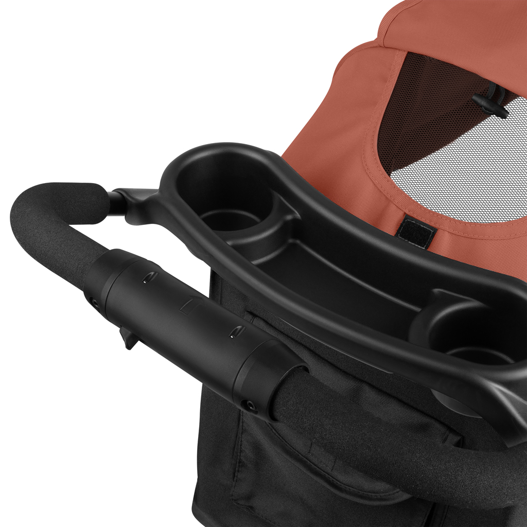 LIONELO Kočárek sportovní Emma Plus Coral Pink