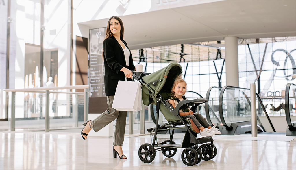 LIONELO Kočárek sportovní Emma Plus Forest Green