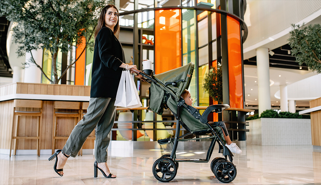 LIONELO Kočárek sportovní Emma Plus Green Emerald