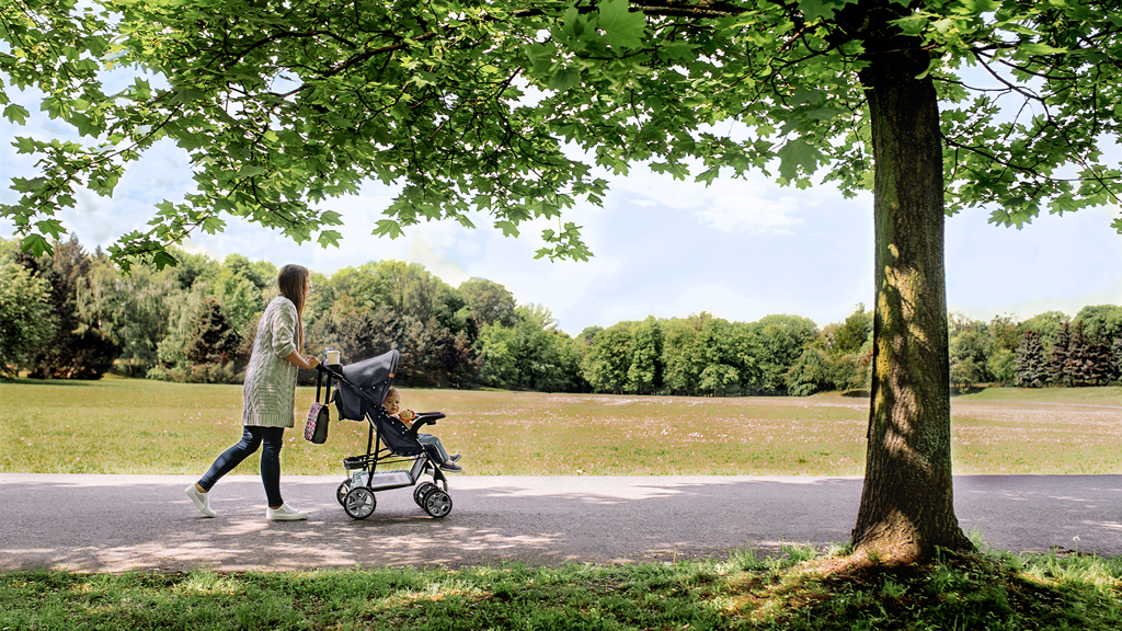 LIONELO Kočárek sportovní Emma Plus Green Emerald