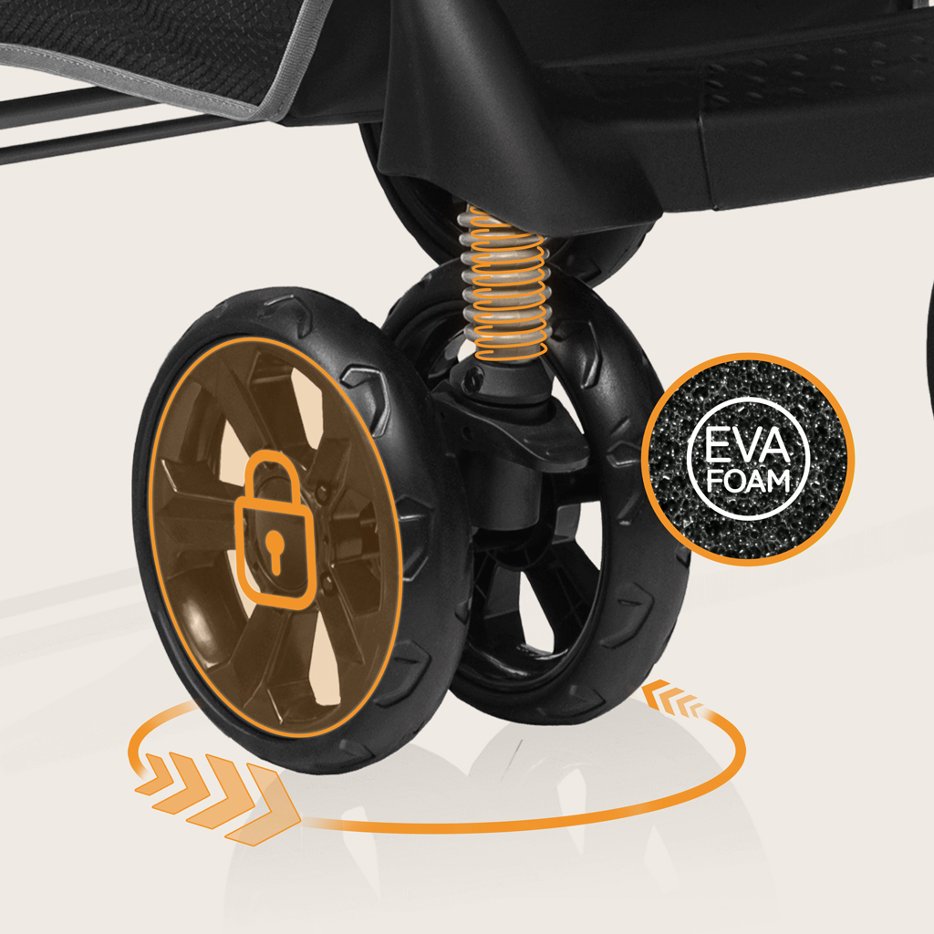 LIONELO Kočárek sportovní Emma Plus Stone