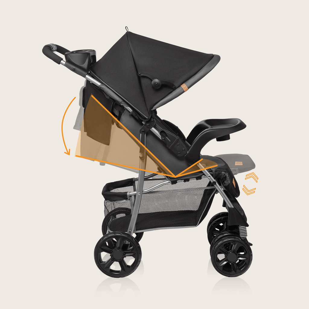 LIONELO Kočárek sportovní Emma Plus Stone