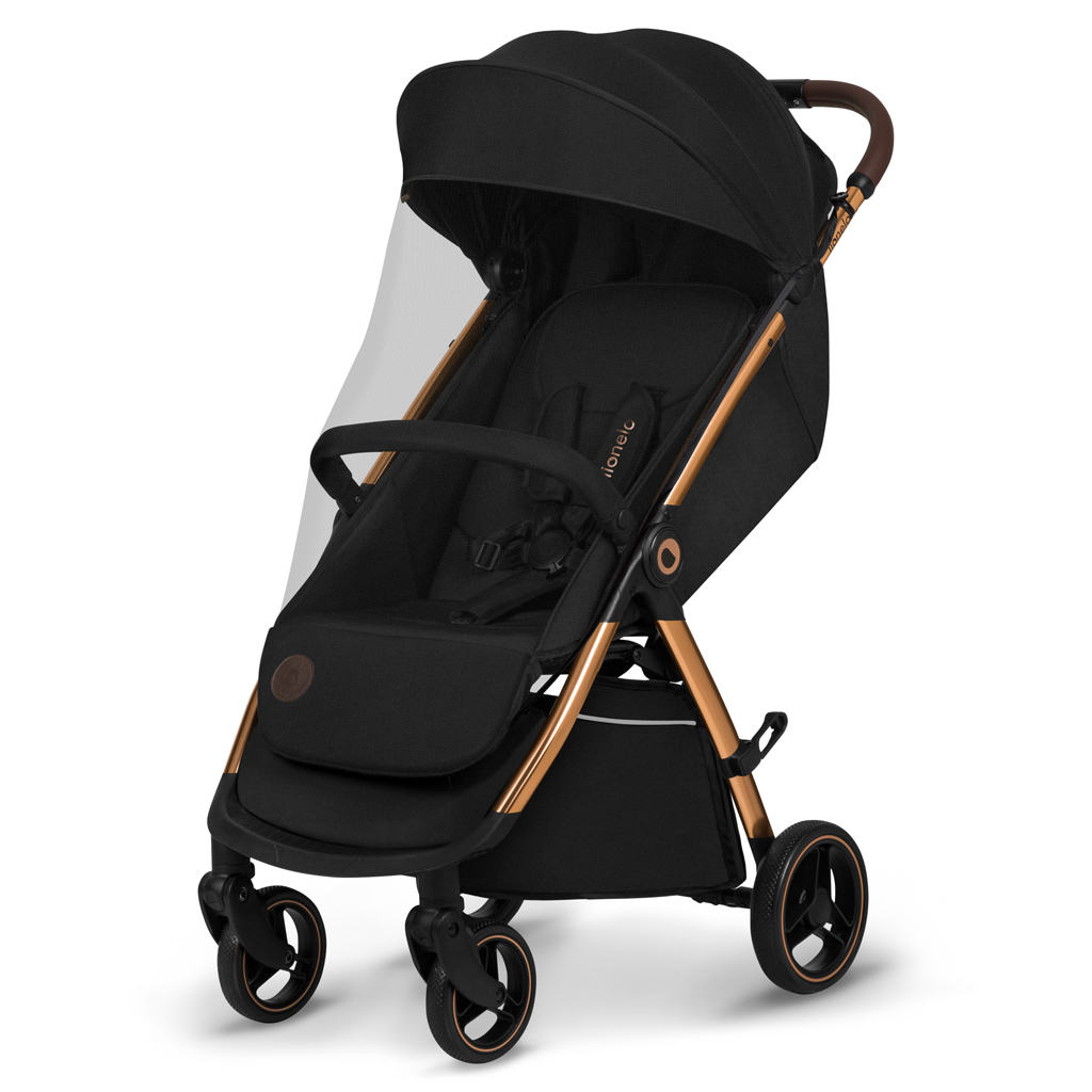 LIONELO Kočárek sportovní Ingrid Black Onyx