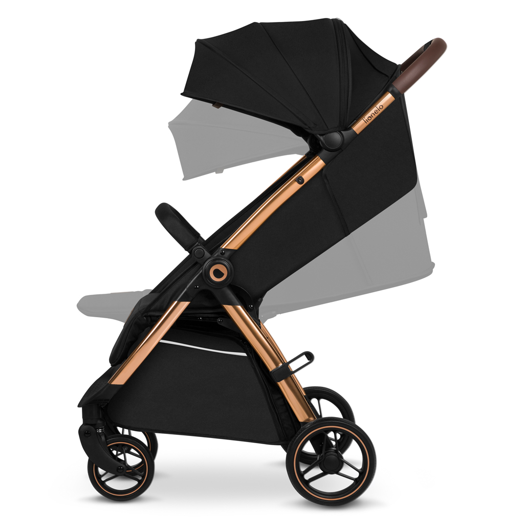 LIONELO Kočárek sportovní Ingrid Black Onyx