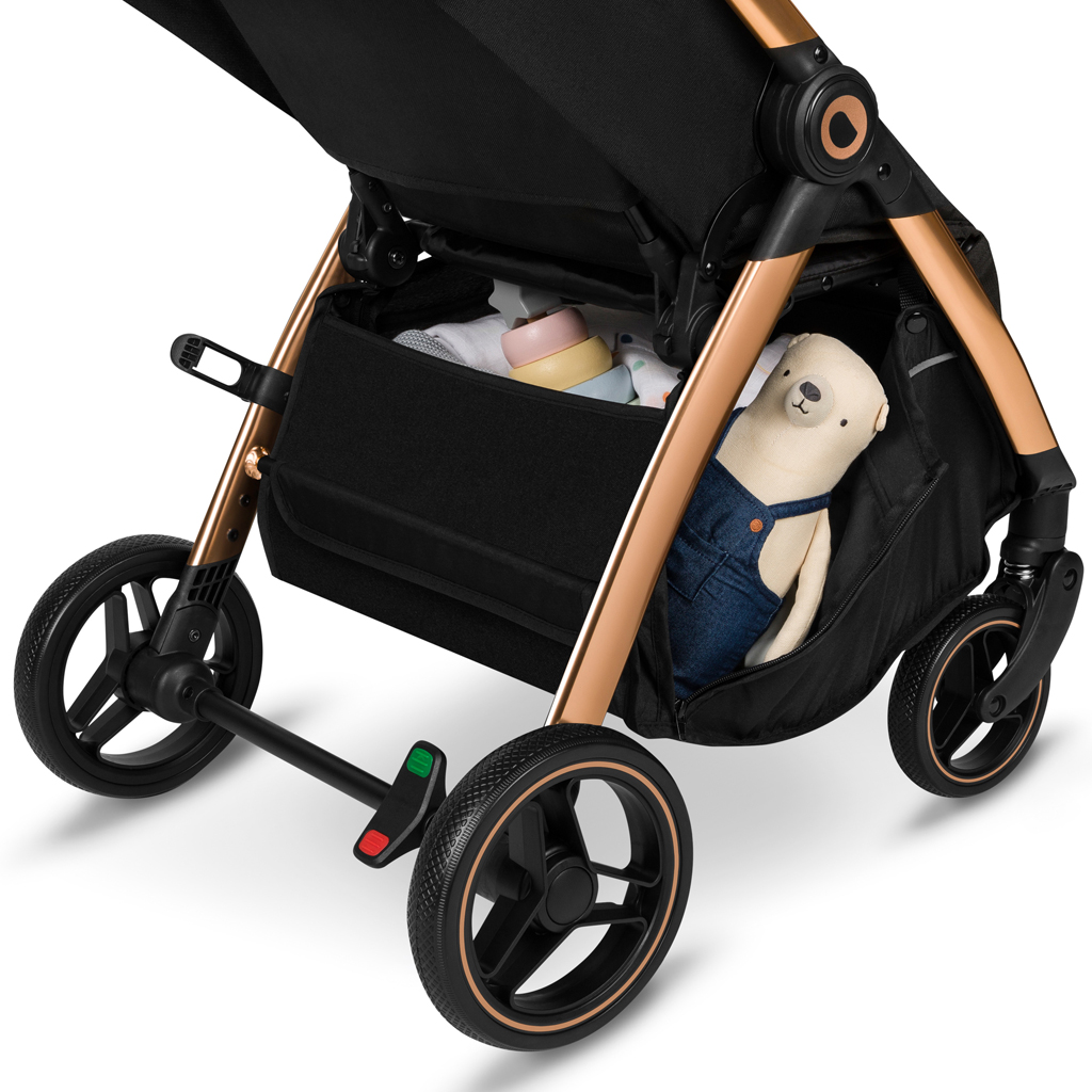 LIONELO Kočárek sportovní Ingrid Black Onyx