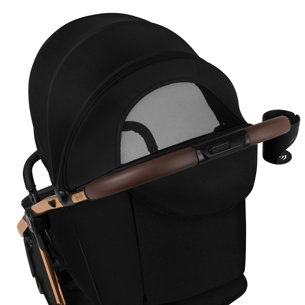 LIONELO Kočárek sportovní Ingrid Black Onyx