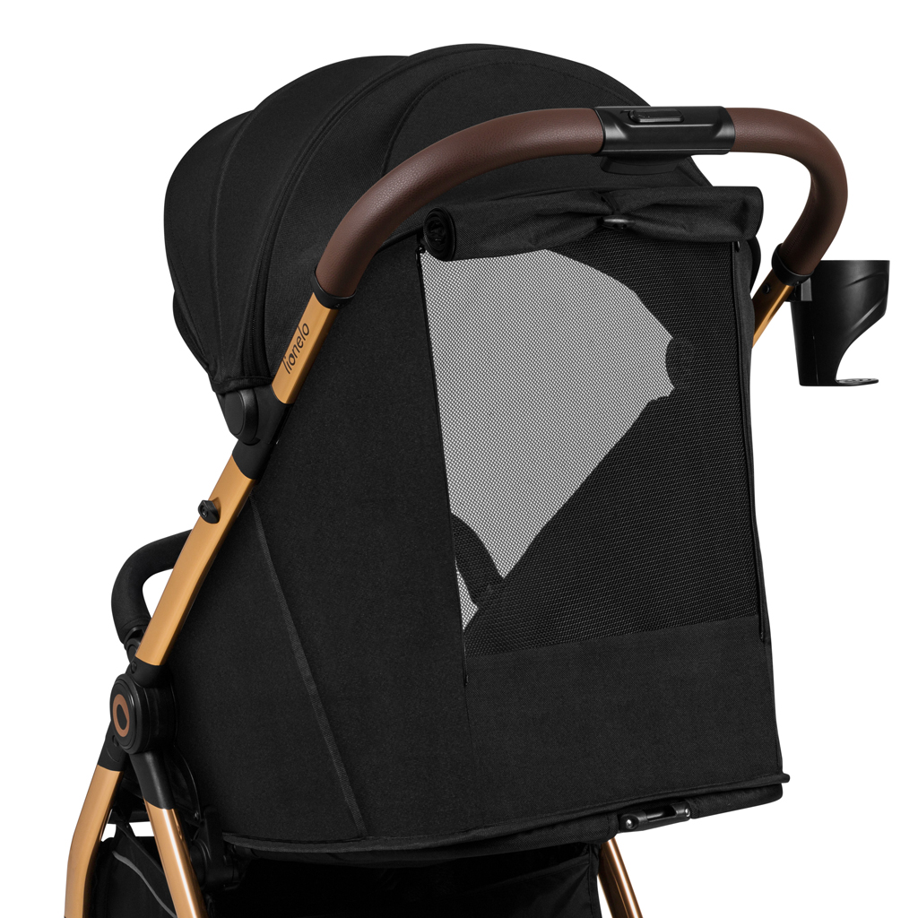 LIONELO Kočárek sportovní Ingrid Black Onyx