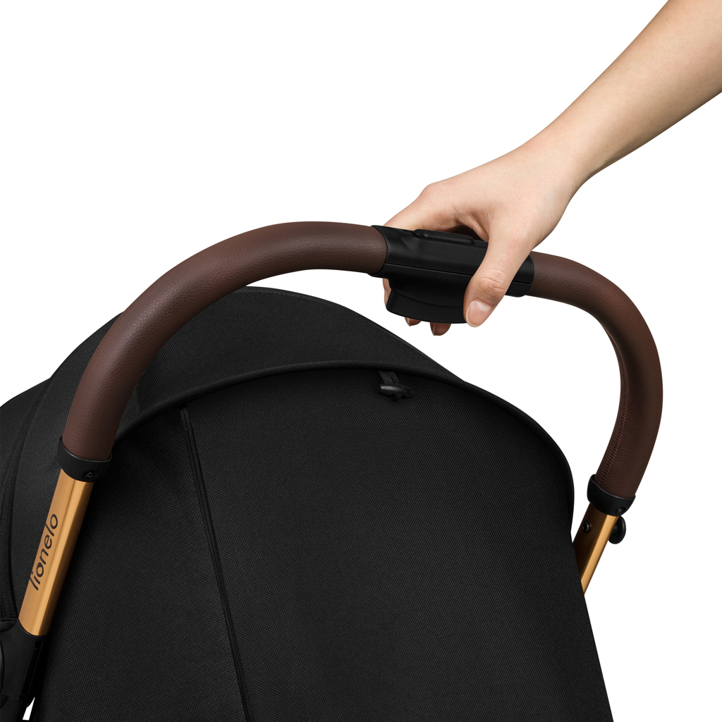 LIONELO Kočárek sportovní Ingrid Black Onyx