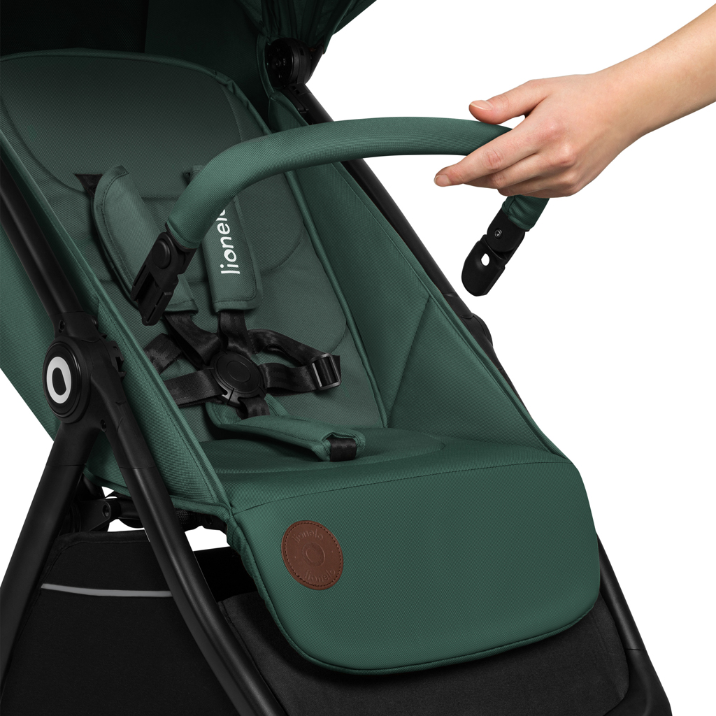 LIONELO Kočárek sportovní Ingrid Green Emerald