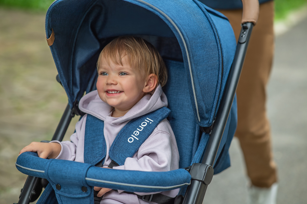 LIONELO Kočárek sportovní Annet Plus Stone Caramel