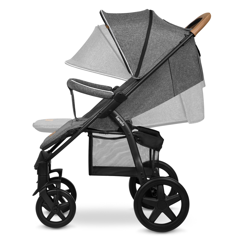 LIONELO Kočárek sportovní Annet Plus Stone Caramel