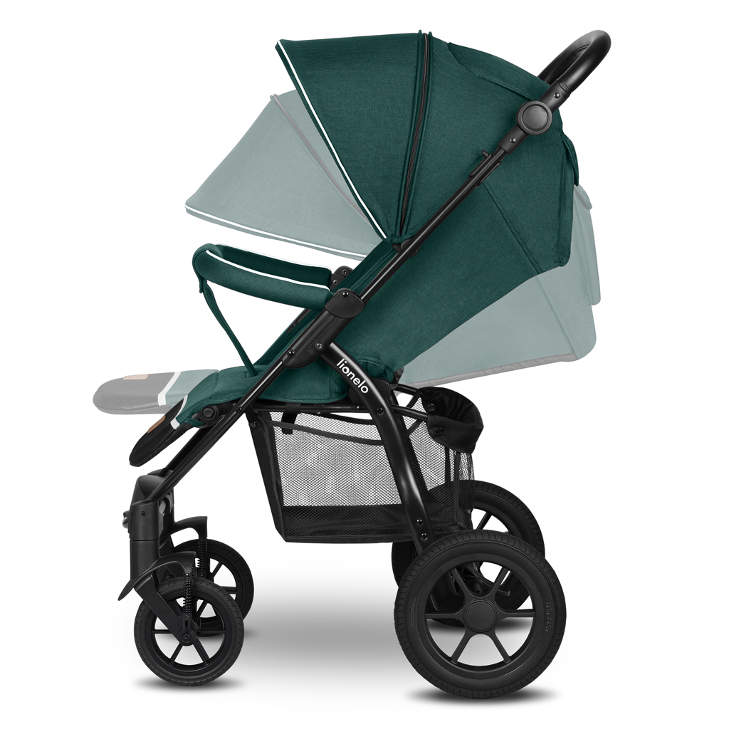 LIONELO Kočárek sportovní Annet Tour Green Turquoise