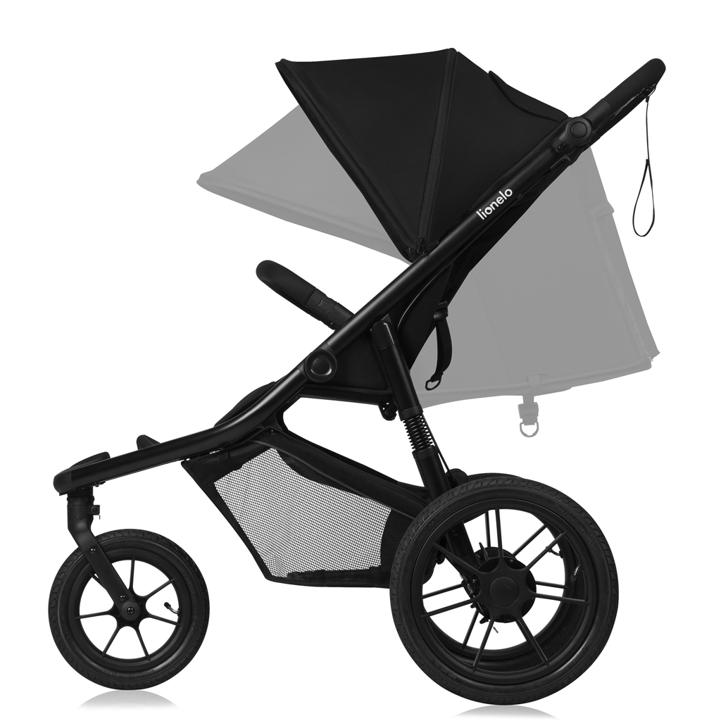 LIONELO Kočárek sportovní Azura Black Onyx