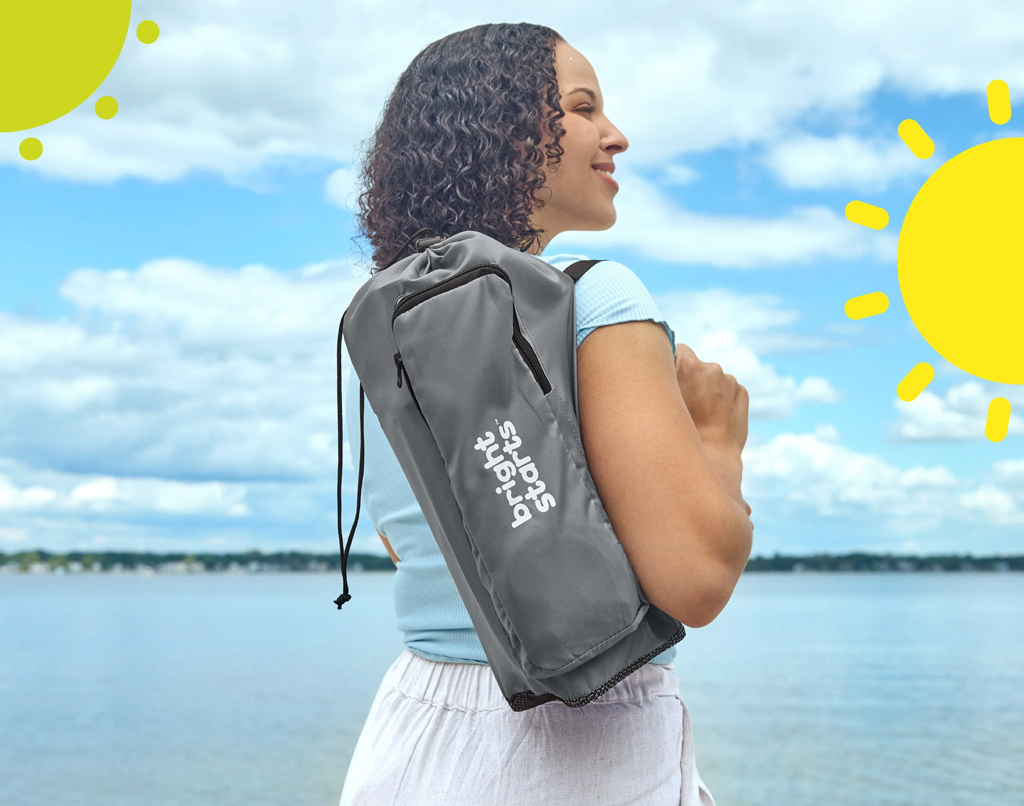 BRIGHT STARTS Židlička jídelní přenosná Pop 'N Sit™ 6m+ do 15kg