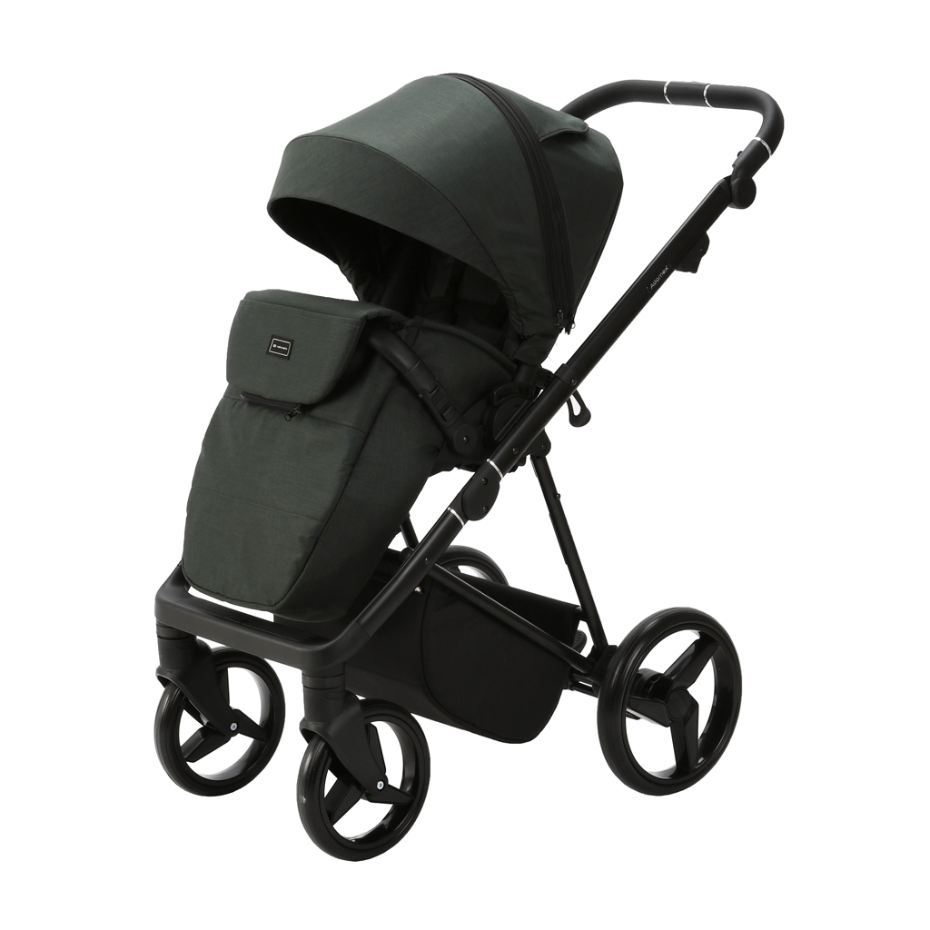 ADAMEX Kočárek kombinovaný Blanc Standard Dark green