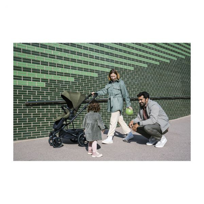 EASYWALKER Set XXL kočárek kombinovaný Harvey3 Forest Green s příslušenstvím