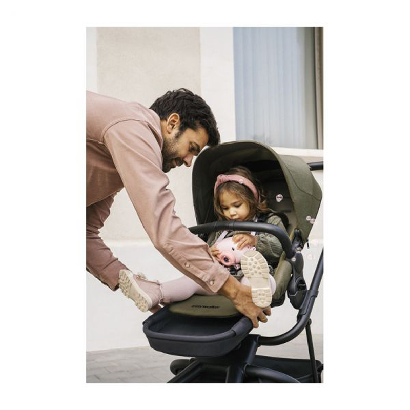 EASYWALKER Set XXL kočárek kombinovaný Harvey3 Sage Green s příslušenstvím