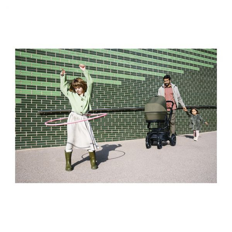 EASYWALKER Set XXL kočárek kombinovaný Harvey3 Sage Green s příslušenstvím