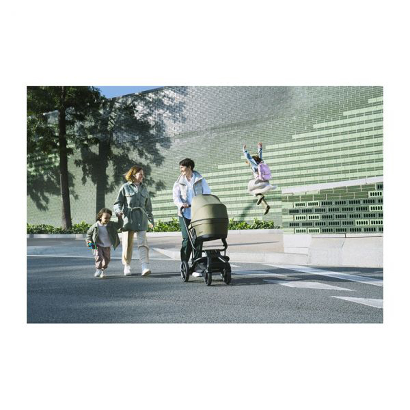 EASYWALKER Set XXL kočárek kombinovaný Harvey3 Sage Green s příslušenstvím