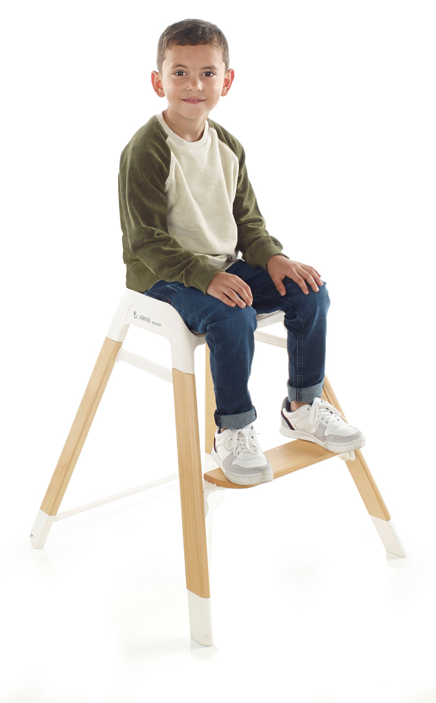 JANÉ Židlička jídelní 3v1 Woody Organics