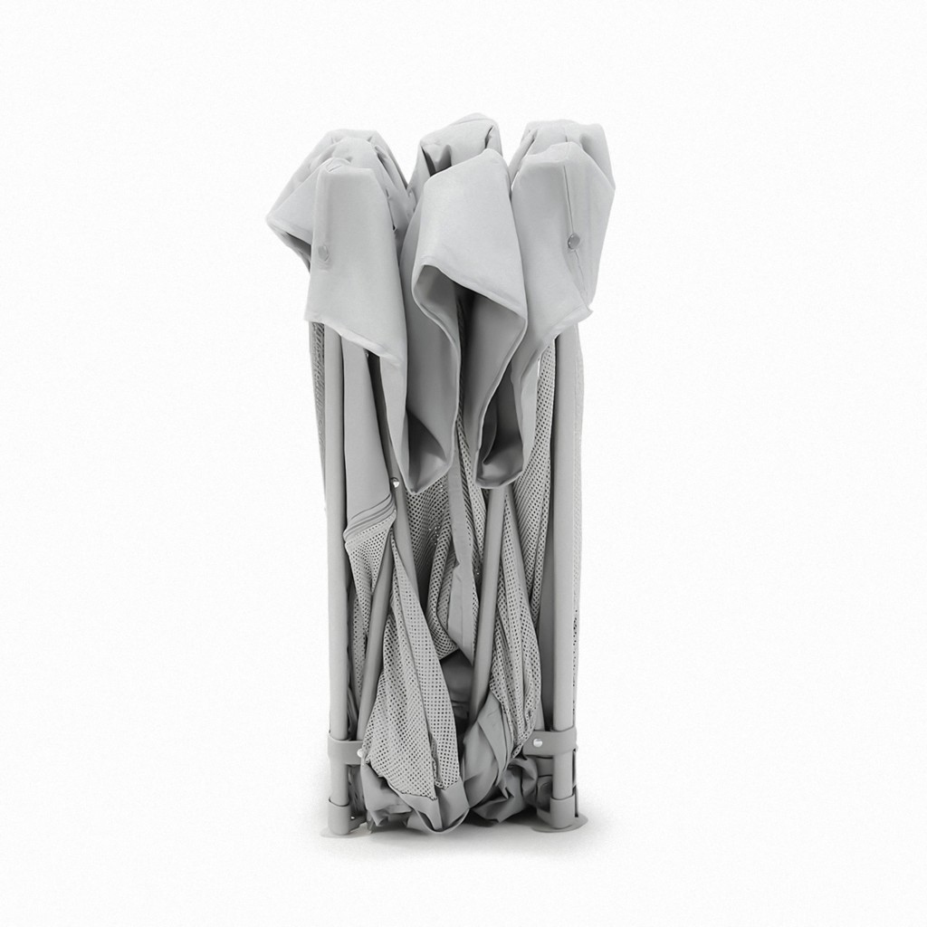 KINDERKRAFT Ohrádka pro děti skládací Ziki Light Grey