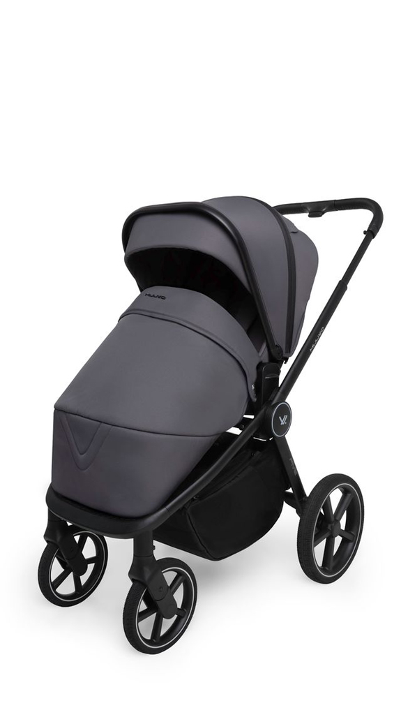 MUUVO Kočárek kombinovaný Five 2v1 Iron Graphite