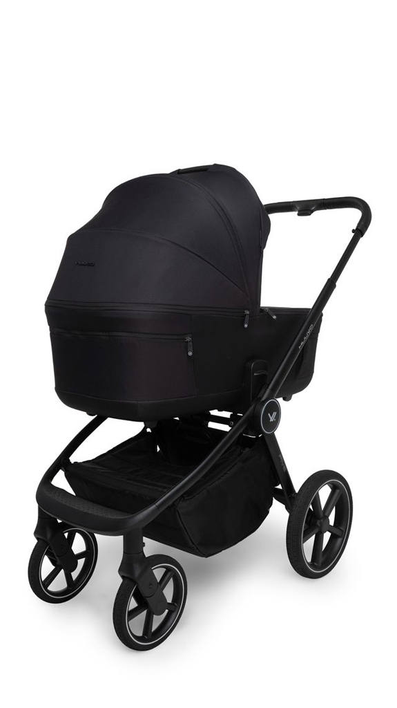 MUUVO Kočárek kombinovaný Five 2v1 Classic Black