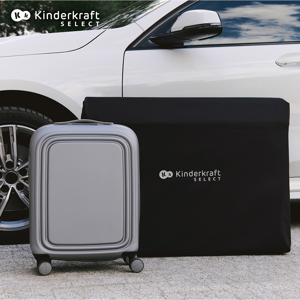 KINDERKRAFT SELECT Postýlka cestovní Moon Dream Black