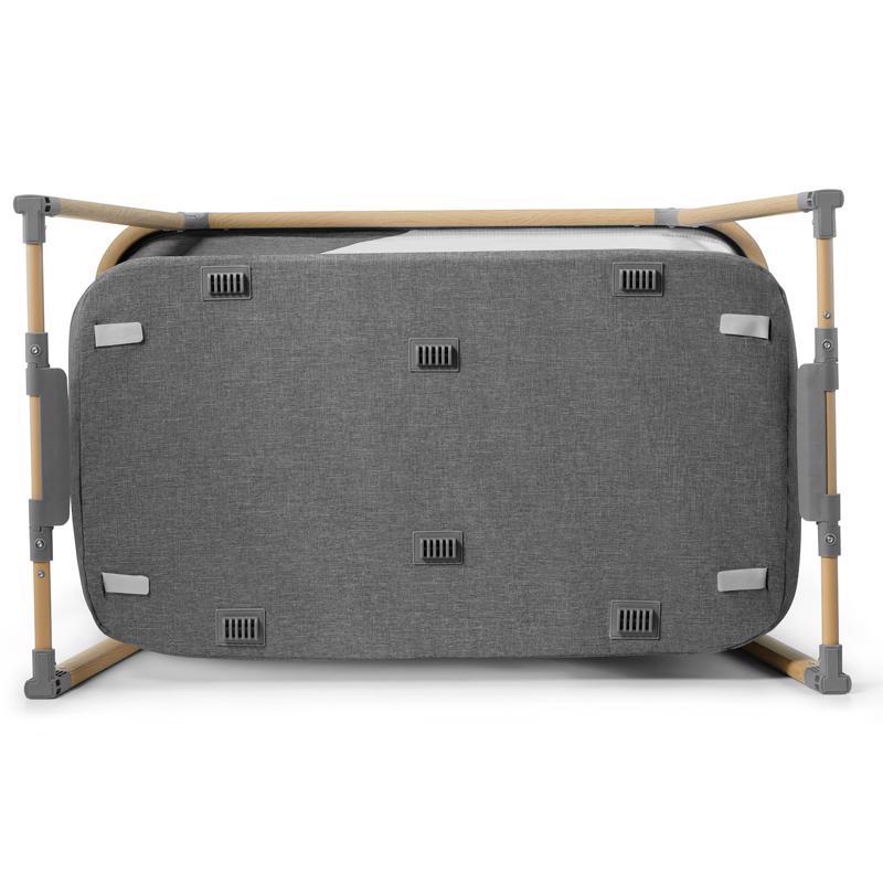 KINDERKRAFT Postýlka multifunkční 4v1 Sofi Gray