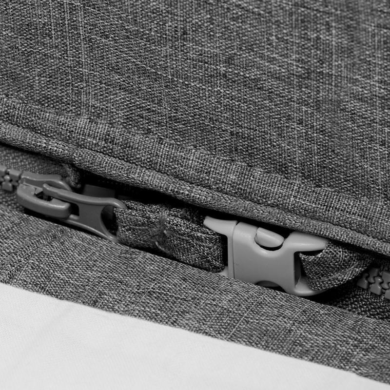 KINDERKRAFT Postýlka multifunkční 4v1 Sofi Gray