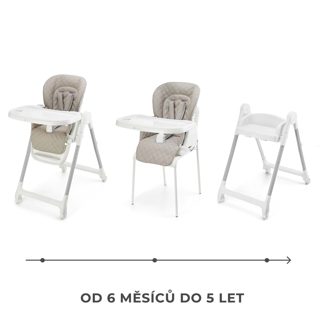 KINDERKRAFT Židlička jídelní Tulo Beige