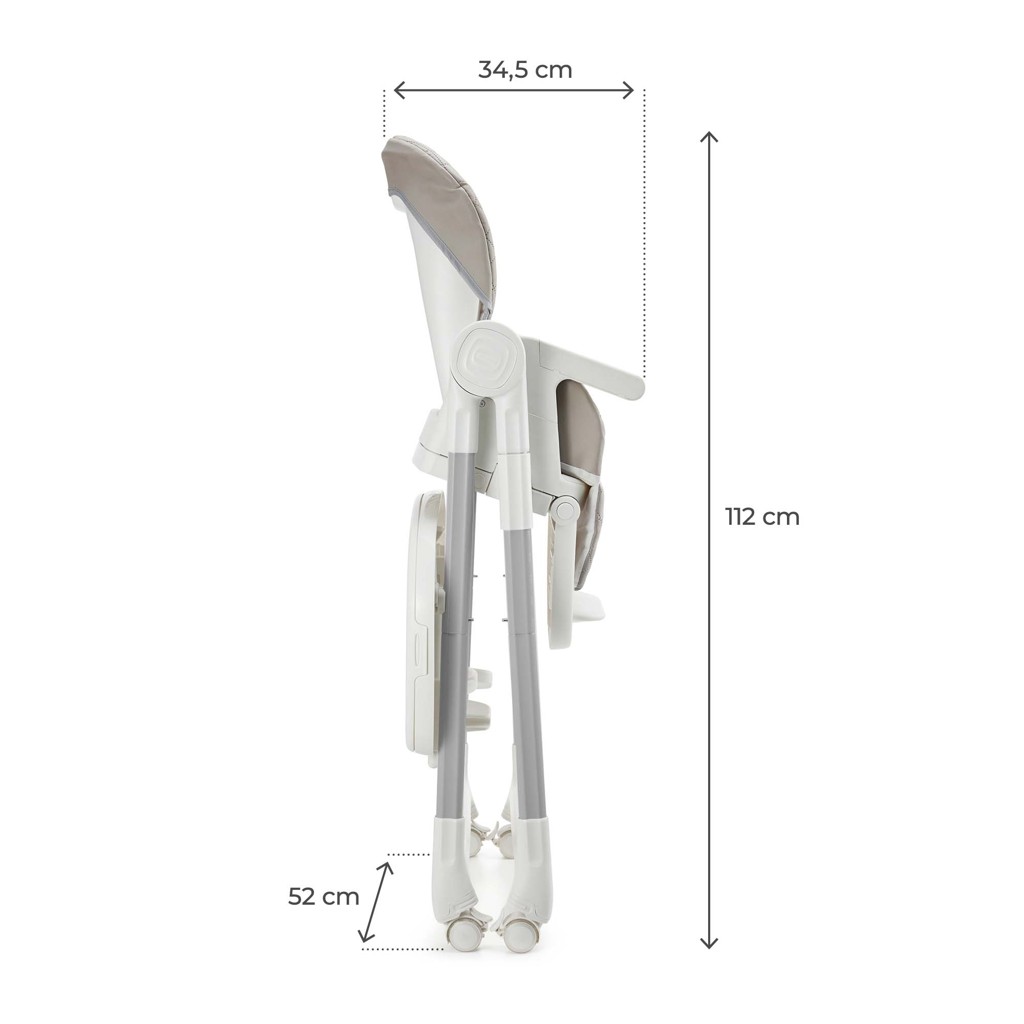 KINDERKRAFT Židlička jídelní Tulo Beige