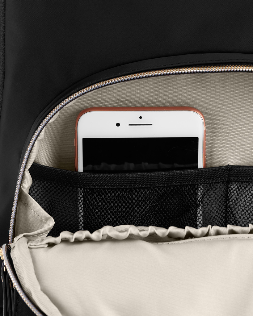 SKIP HOP Taška přebalovací/batoh Envi-Luxe Black