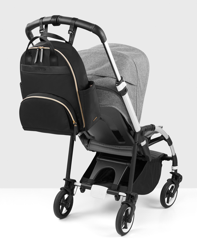 SKIP HOP Taška přebalovací/batoh Envi-Luxe Black