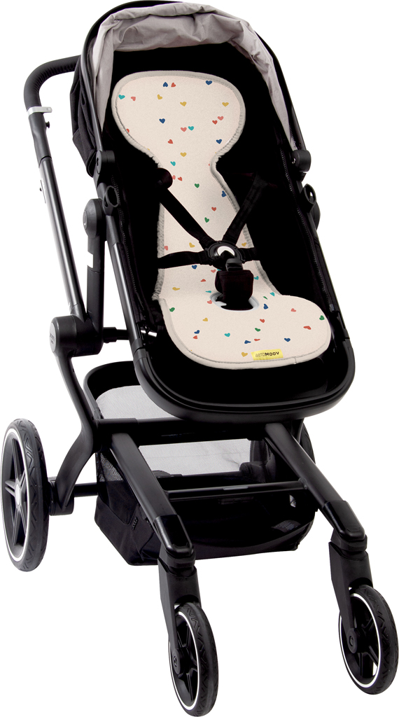 AEROMOOV Vložka do kočárku Confetti Hearts Limited