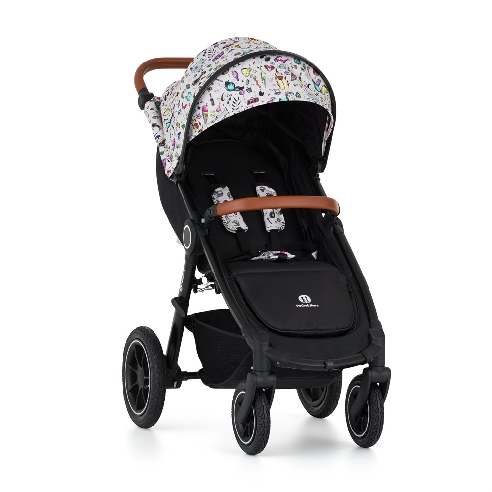 PETITE&amp;MARS Kočárek sportovní Street2 Air Oak Limited 100 Tattoo