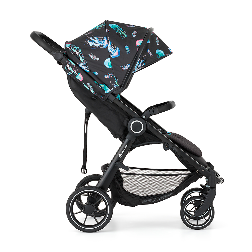 PETITE&amp;MARS Kočárek sportovní Street2 RWS Black Limited 100 Jellyfish Complete