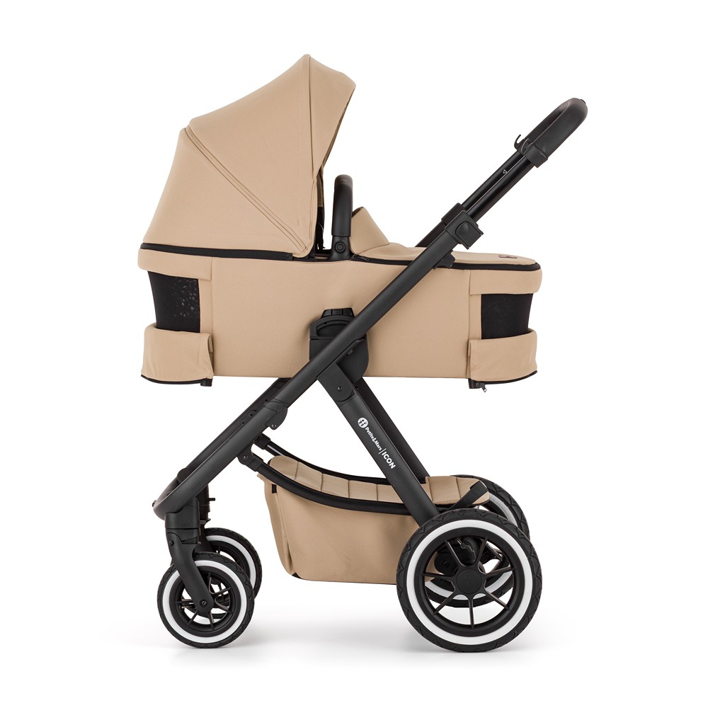 PETITE&amp;MARS SET Kočík 4v1 ICON Mocha Beige XXL AIR + CBX By CYBEX Aton B2 i-Size