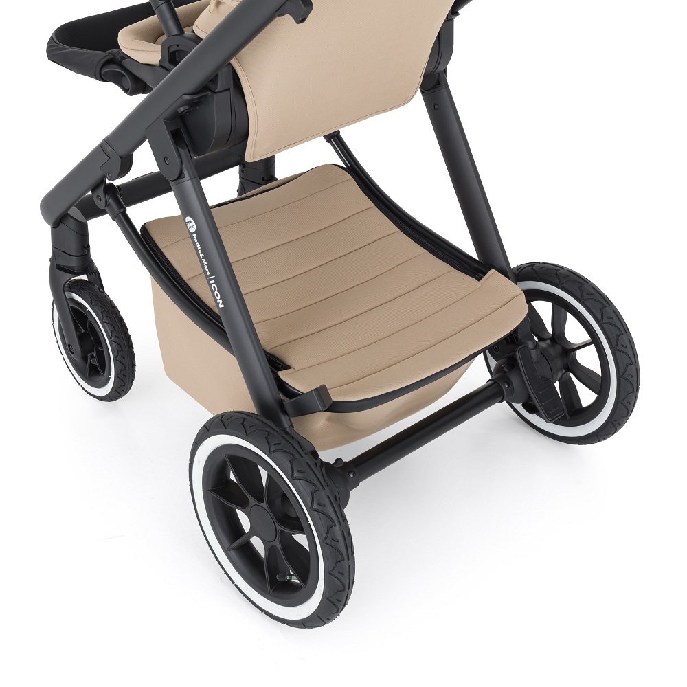 PETITE&amp;MARS SET Kočík 4v1 ICON Mocha Beige LITE AIR + CBX By CYBEX Aton B2 i-Size